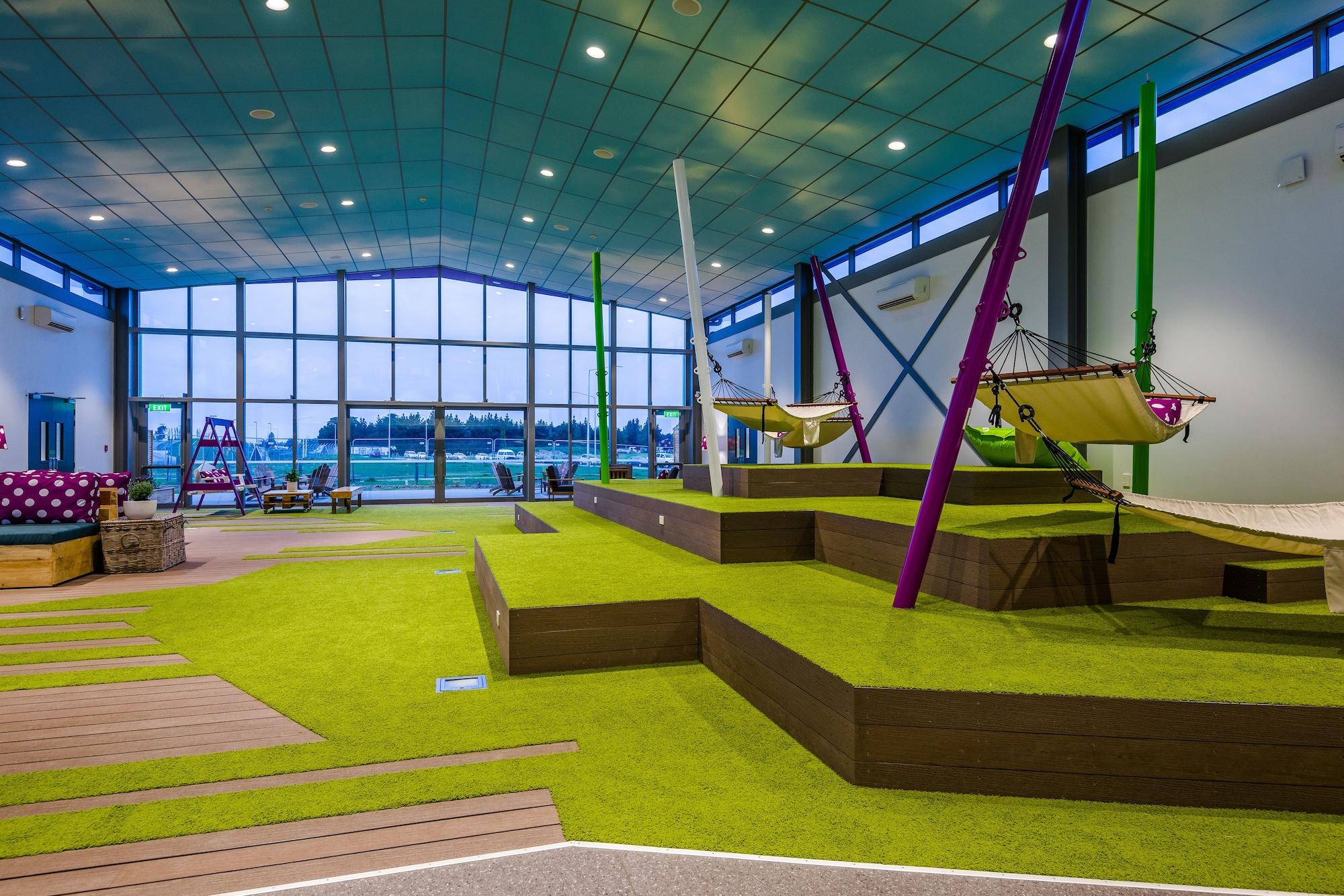 Lylo Christchurch Airport Exterior foto The interior of the new building