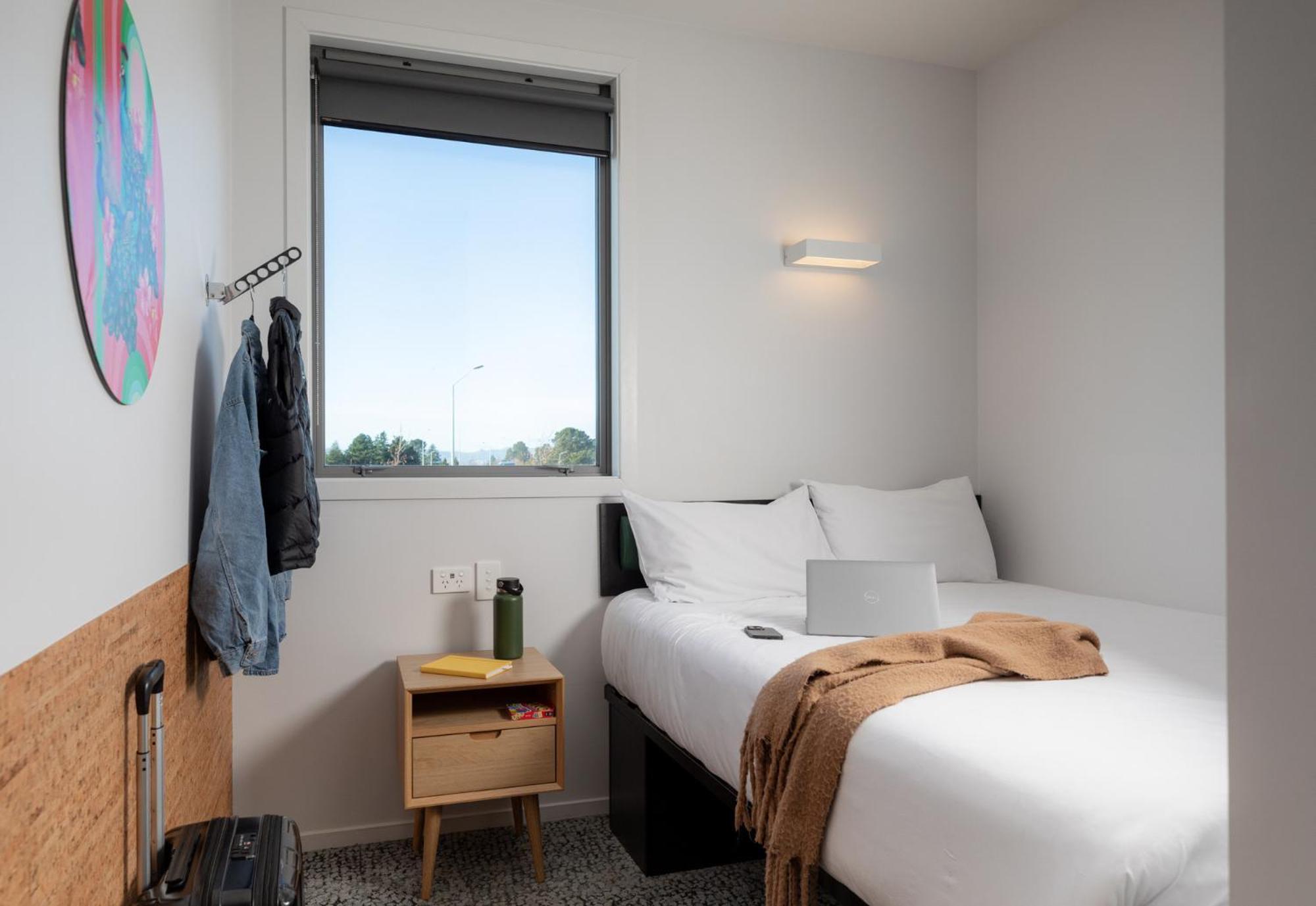 Lylo Christchurch Airport Exterior foto A room at the new student village