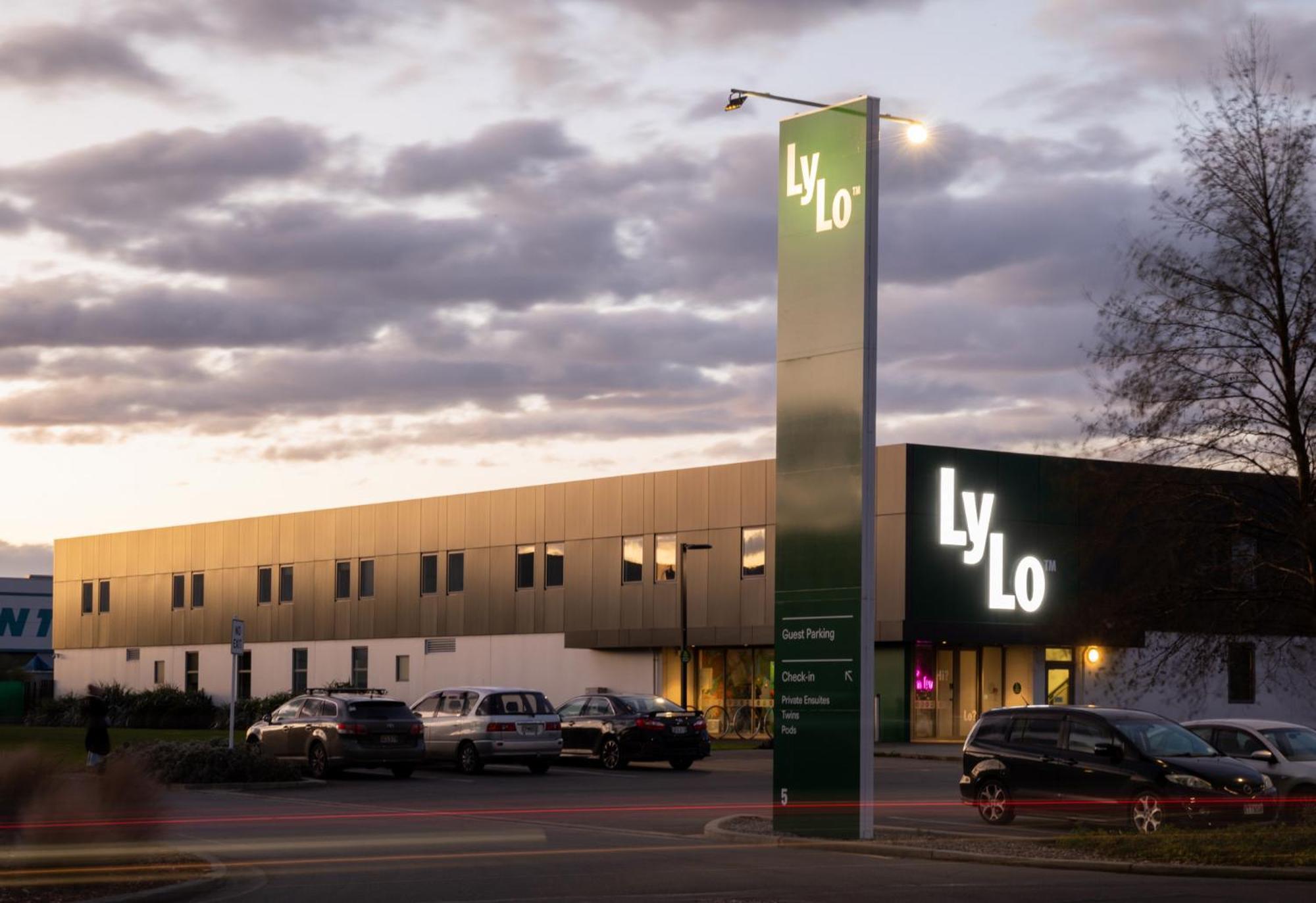 Lylo Christchurch Airport Exterior foto Lylo